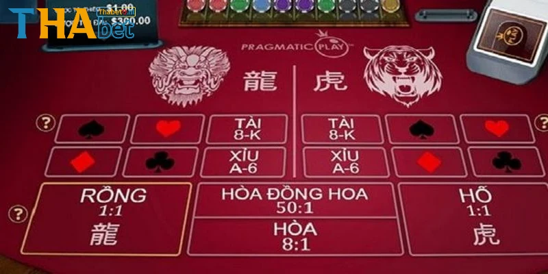 Cách đặt cược Rồng Hổ Casino